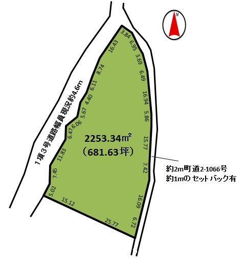 【中軽井沢南土地】広い敷地で自然の草花や樹を愉しめるスーパー徒歩圏内の稀少土地