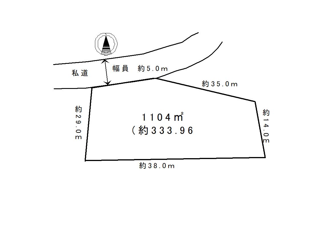 【土地】八風の郷_300坪超えの緑豊かな地