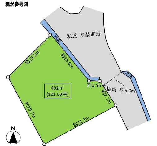 【千ヶ滝別荘地 中区 歌鳥の里 土地】小川のせせらぎを愉しむ別荘
