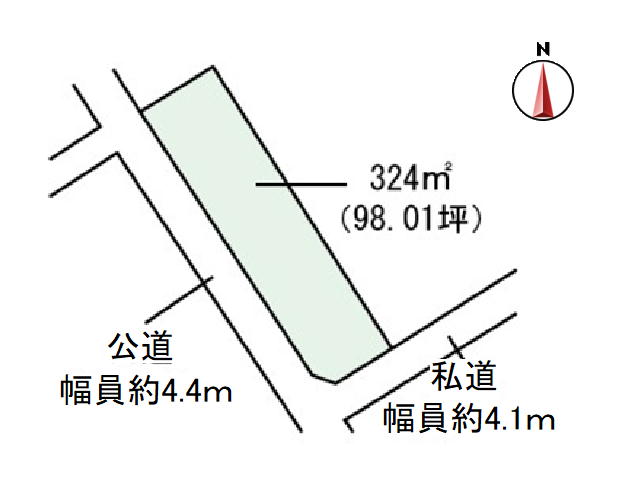 【浅間山 土地】お庭のお手入れも簡単なコンパクトな土地