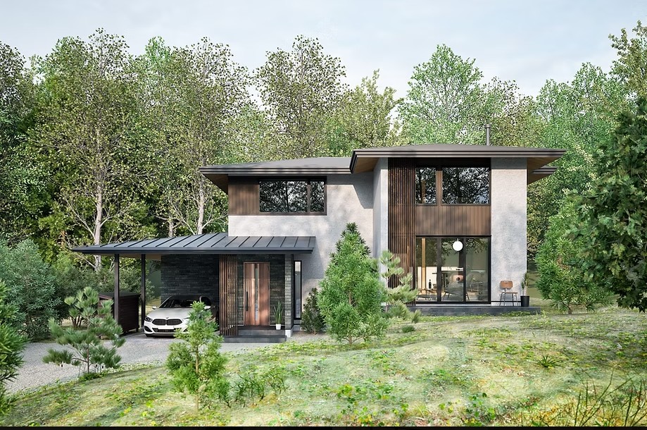 【森の中の別荘】　南ヶ丘の家